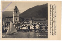 St. Wolfgang, mit Weissem Rössl