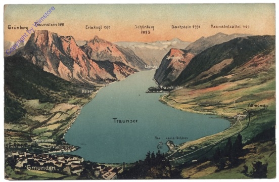 Traunsee, Gesamtansicht