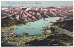Traunsee, Der Traunsee aus der Vogelschau
