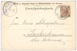 Unterach am Attersee, Gruss aus