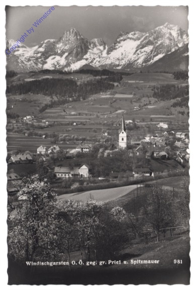 Windischgarsten, geg. gr. Priel u. Spitzmauer