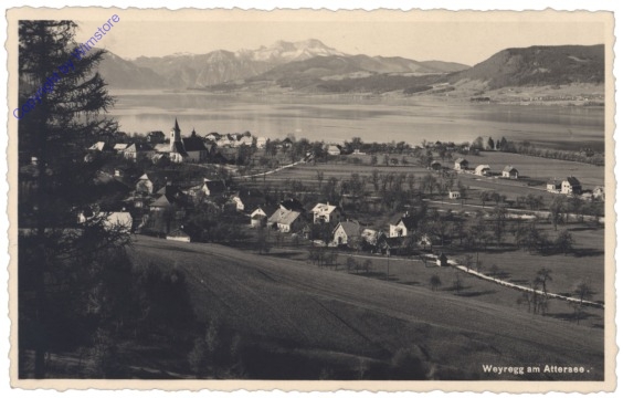 Weyregg am Attersee, Ortsansicht