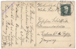 ak124720a Mädchen mit Korb voll Kätzchen und Hund