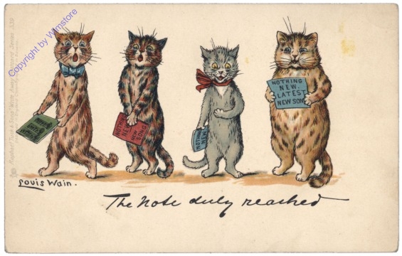 ak124731 Katzenmusik, Louis Wain
