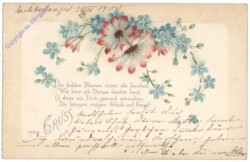Blumen, Vers