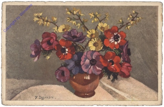 ak124991 Anemonen in einer Vase