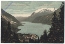 Achensee, Fürstenhaus, Blick gegen Unütz