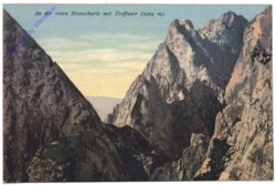 Ellmau, An der roten Rinnscharte mit Treffauer