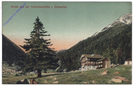Finkenberg, Gruss aus der Dominikushütte