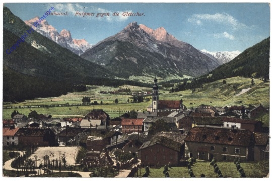 Fulpmes, gegen die Gletscher