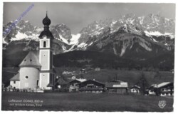 Going, mit Wilden Kaiser