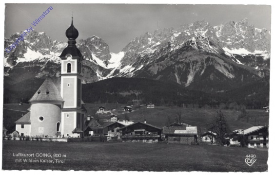Going, mit Wilden Kaiser