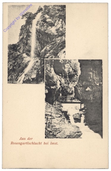 Imst, Aus der Rosengartlschlucht