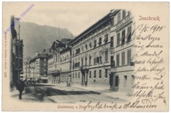 Innsbruck, Landeshaus und Post