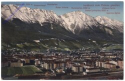 Innsbruck, vom Plateau gesehen