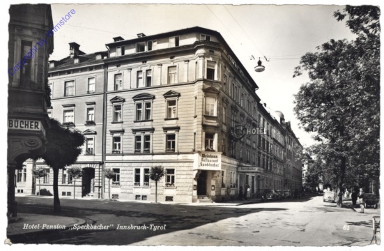 Innsbruck, Hotel-Pension "Speckbacher"