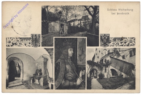 Innsbruck, Multiansicht, Schloss Weiherburg