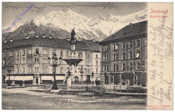 Innsbruck, Rudolfsbrunnen