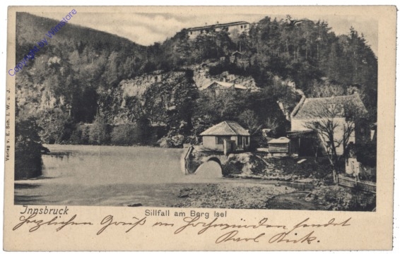 Innsbruck, Sillfall am Berg Isel