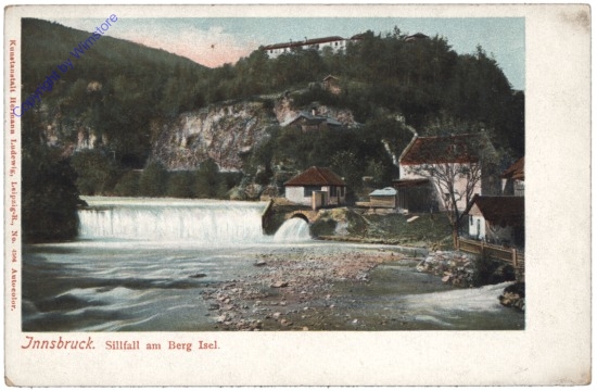 Innsbruck, Sillfall am Berg Isel