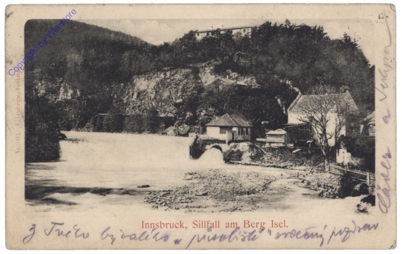 Innsbruck, Sillfall am Berg Isel