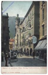 Innsbruck, Herzog Friedrichstraße, Gasthof zur Goldenen Rose