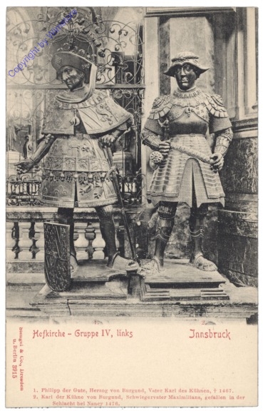 Innsbruck, Hofkirche, Gruppe IV, links