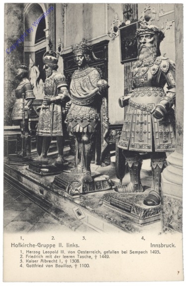 Innsbruck, Hofkirche, Gruppe II, links
