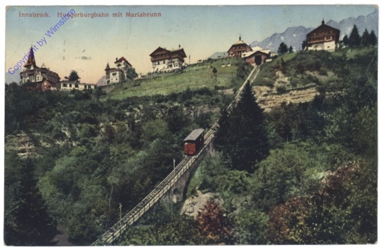 Innsbruck, Hungerburgbahn mit Mariabrunn
