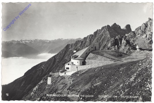 Innsbruck, Nordkettenbahn, Bergstation Hafelekar