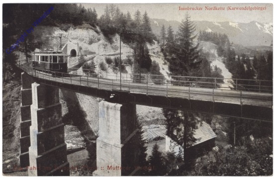 Innsbruck, Nordkette, Mutterer-Viadukt