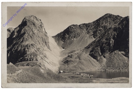 Kartitsch, Obstanzerseehütte mit Pfannspitze u. Roßkopf