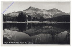 Kitzbühel, Schwarzsee gegen das Horn
