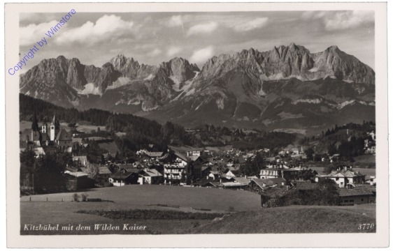 Kitzbühel, mit dem Wilden Kaiser