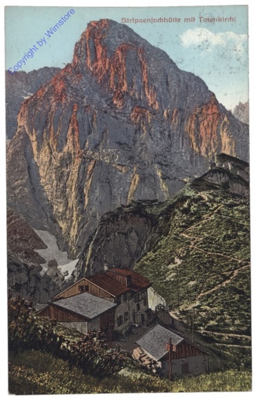 Kufstein, Stripsenjochhütte mit Totenkirchl