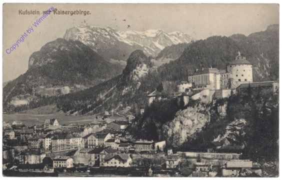 Kufstein, mit Kaisergebirge