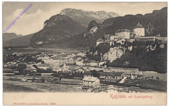 Kufstein, mit Kaisergebirge