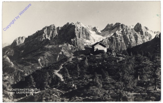 Lienz, Hochsteinhütte gegen Laserzgruppe