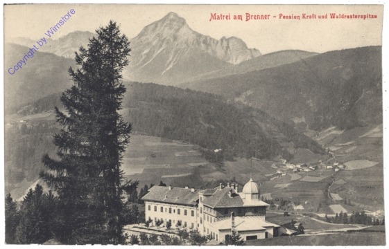 Matrei, Pension Kraft und Waldrasterspitze