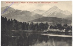 Matrei, Pension Kraft und Waldrasterspitze und Blaser