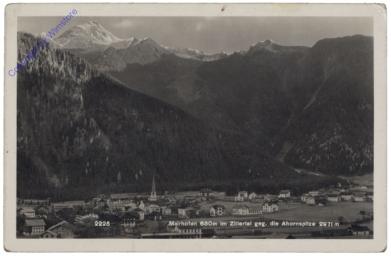 Mayrhofen, gegen die Ahornspitze