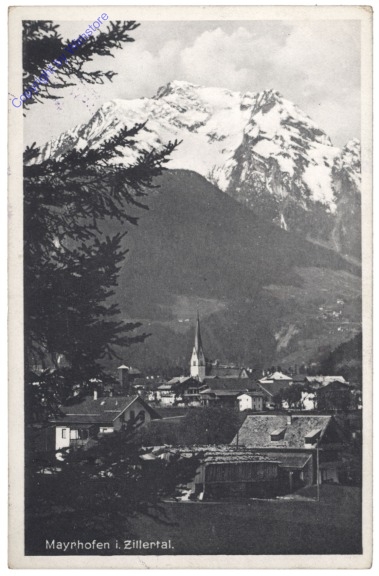 Mayrhofen, Ortsansicht