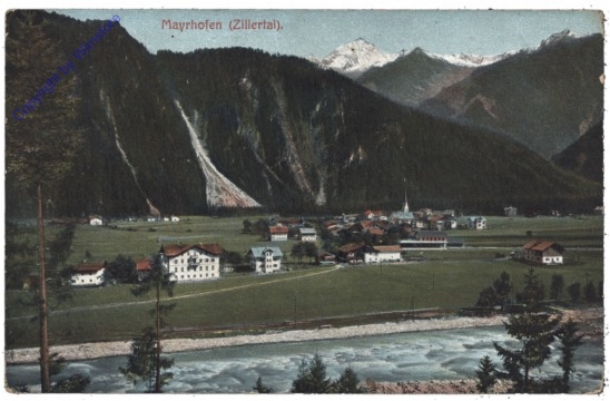 Mayrhofen, Ortsansicht