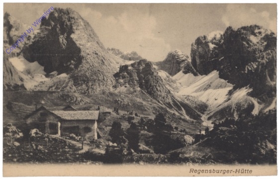 ak125710 Neustift, Regensburger-Hütte