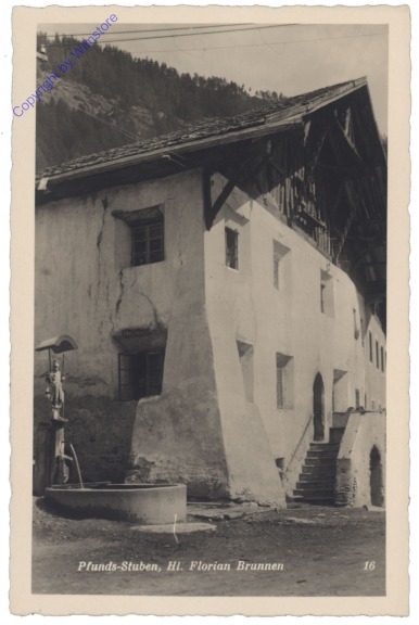 Pfunds, Stuben, Hl. Florian Brunnen