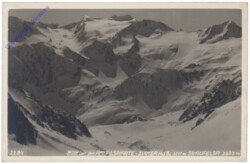 Stubaier Alpen, Blick von der Holltalscharte - Zuckerhütl, Schauflersp.