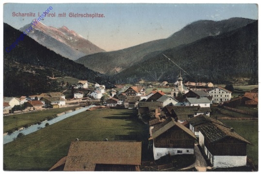 Scharnitz, mit Gleirschspitze