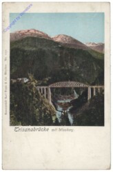 Tobadill, Trisanabrücke mit Wiesberg