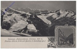 Vent, Sammoar, Niederjochferner, Similaun, Finailsp., Ortler und Bernina