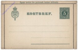 Kartenbrief aus Schweden